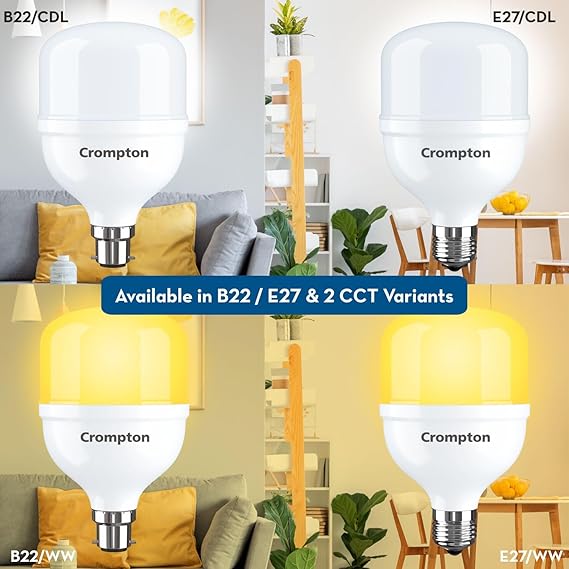 Crompton50-Watt LED Bulb Combo