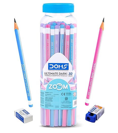 Doms Zoom Ultimate Dark Triangle Pencil